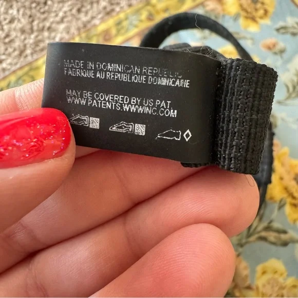 Chaco Women's ZX/1 Dual Strap Cloud Sandal Women Solid Black Size 9 - Picture 6 of 8